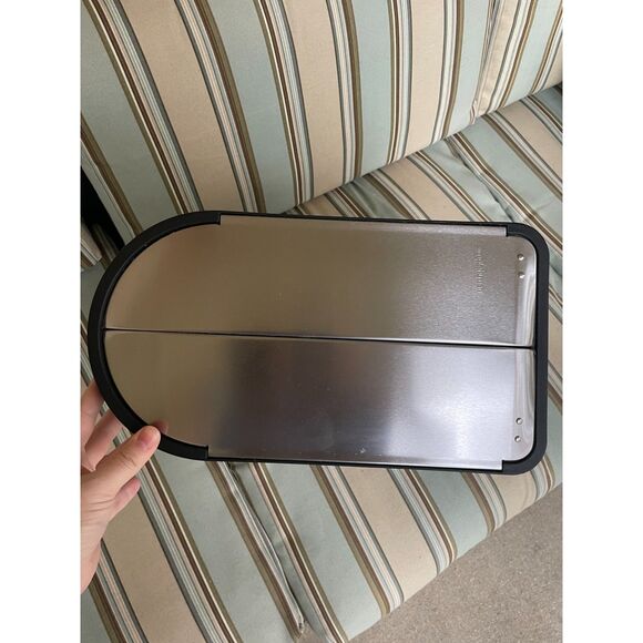 NWOT SimpleHuman 10L Butterfly Trash Can - Picture 2 of 6